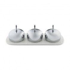 Alessi set de boluri de servire cu farfurie Dressed 3-pack