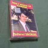 CASETA AUDIO ASA-I NUNTA LA ROMANI-TUDOREL SACALUS RARA!!ORIGINALA