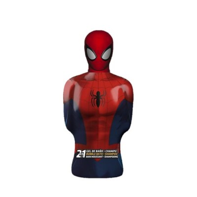 Gel de dus si sampon 2 in 1, Figurina Spiderman 3D, Baieti,350 ml foto