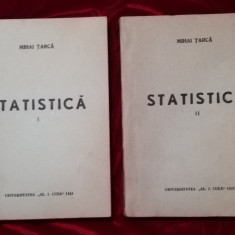 Mihai Tarca Statistica, Manual 2 volume Universitatea Al Cuza Iași