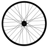 Cumpara ieftin Roata Spate Bicicleta Cerurim, Janta Dubla Taurus, 559X21, Disc, 32H, 26 Inch, Negru Ultimate FactoryBikes