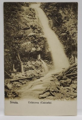 SINAIA , CASCADA URLATOAREA , CARTE POSTALA , CLASICA foto