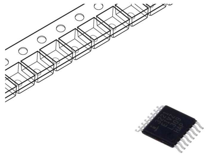 Interfaţă RS232 250kbps TSSOP16