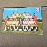 Carte postala echipa Dinamo Bucuresti
