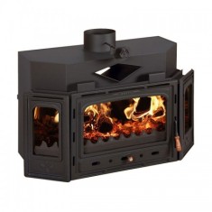 Focar de semineu, TC, 4,9 kg/h, 1080 x 590 x 670