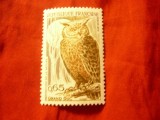 Serie 1 val. Franta 1972 - Pasari - Bufnita