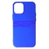 Husa Silicon iPhone 12 Mini Albastru Electric - Calitate Premium, High Copy