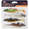 Set Berkley Pulse Realistic Goby Prerigged, 7cm, 4buc/plic