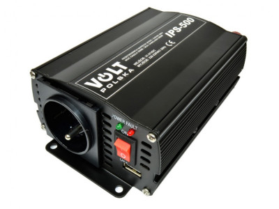 Convertor auto DC/AC IPS500PLUS/12V 350W 160x104x60mm foto