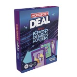 Joc de carti Monopoly Deal K-Pop Demon Hunters, &icirc;n limba engleza