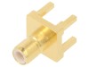 Conector SMB THT Amphenol 50 Ohm Aurit, Montare Pe Cablu, Alama, PTFE, 4GHz, -65...165C