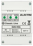 Doza derivatie video DAV.4SG Classic 4 iesiri - ELECTRA DAV.4SG SafetyGuard Surveillance, Rovision