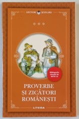 PROVERBE SI ZICATORI ROMANESTI - DICTIONAR ILUSTRAT - , antologie de ANATOL VIDRASCU , ilustratii de ALEX DIMITROV si SERGE SAMSONOV , 2020