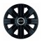 Set 4 Capace Roti, potrivite jantelor de R16, pentru Smart, model Cosmos Negru