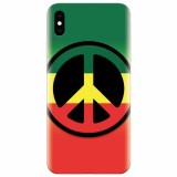 Husa silicon pentru Apple Iphone X, Peace