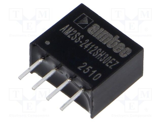 Convertor DC/DC AIMTEC 2W 12V 0,167A SIP4 AM2SS-EZ