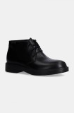 Camper pantofi de piele Dean barbati, culoarea negru, K300493-001