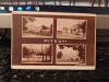 Pitești, Vedere compusă, 4 imagini, 1945, 205, Necirculata, Printata