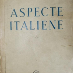 ASPECTE ITALIENE - SCHITE, STUDII, AMINTIRI