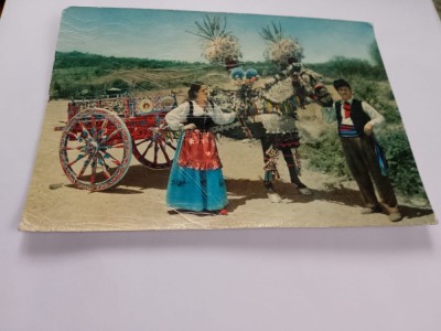 Carte postala traditie romaneasca foto