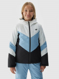 Geacă de schi membrana 8000 pentru fete - albastră, 4F Sportswear