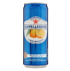 Bautura racoritoare carbogazoasa L&amp;#039;Aranciata Sanpellegrino 33cl foto