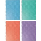 Caiet de birou Colour Breeze, carton, A5, 80 coli, cu spira, dictando Esselte