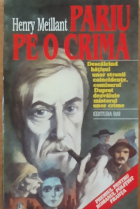 Pariu pe o crima - Henry Meillant