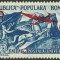 EROARE Romania 1952, LP 318, 75 ani U.P.U., supratipar - LUMEN ALB IN ,, A&#039;&#039;