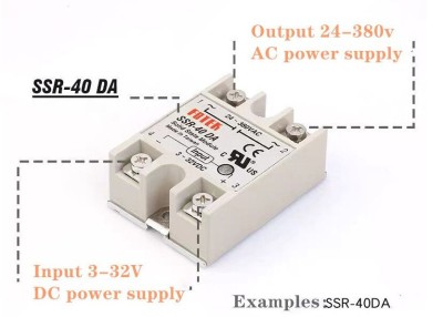 Releu static SSR 40DA solid state relay foto