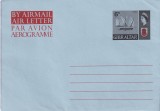 FILATELIE TEMATICA - PLIC GIBRALTAR TEMATICA AVION AVIOANE AVIATIE AIRMAIL AEROGRAM, Stampilat