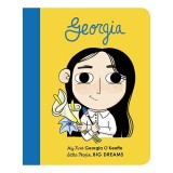 Little People BIG DREAMS: Georgia O'Keeffe Biografie Artist - Carte pentru Copii in Engleza