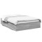 vidaXL Cadru de pat, gri sonoma, 120x190 cm, lemn prelucrat 3281047