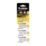 Set 10 baterii buton alcaline Uniross AG3 /LR736 /LR41 2409277-10