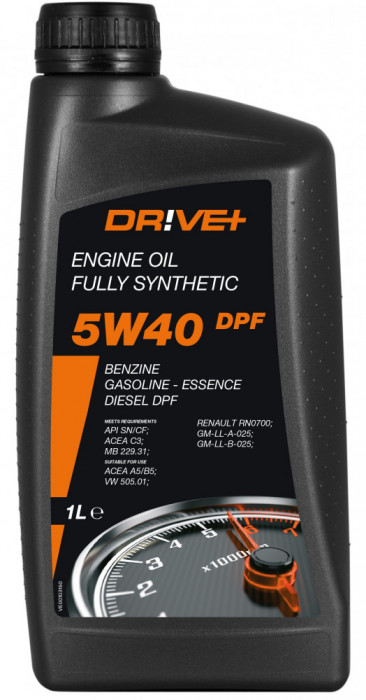 Ulei motor Drive+ 5W-40 DPF 1L