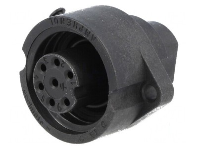 Conector circular soclu PIN 7 mamă IP65 IP67 fără contacte foto
