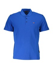 Tricou polo barbati, cu mini logo brodat, Regular fit, Albastru inchis (Marime: foto