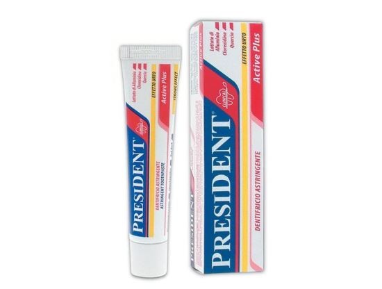 Pasta de dinti astringenta afectiuni parodontale PresiDent Active + Pasta de dinti astringenta afectiuni parodontale PresiDent Active +