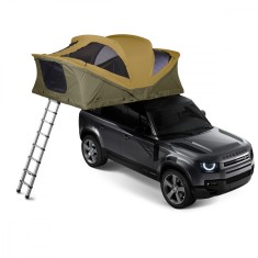 Cort auto cu prindere pe plafon, Thule, Approach L, pentru 4 persoane, Fennel Tan foto