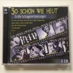 *CD muzica so Schön Wie Heut Große Schlagererinnerungen