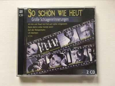 *CD muzica so Sch&amp;ouml;n Wie Heut Gro&amp;szlig;e Schlagererinnerungen foto