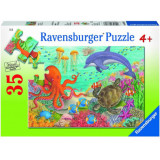 PUZZLE ANIMALE DIN OCEAN, 35 PIESE, Ravensburger