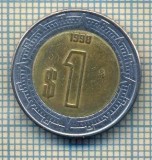 12270 MONEDA -MEXIC - 1 PESO - ANUL 1998 -STAREA CARE SE VEDE
