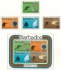Barbados 1984 Mi 600/03 + bl 17 MNH - Jocurile Olimpice de vara, Los Angeles, Nestampilat