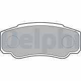 DELPHI LP1790 set placute frana,frana disc