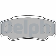 DELPHI LP1790 set placute frana,frana disc