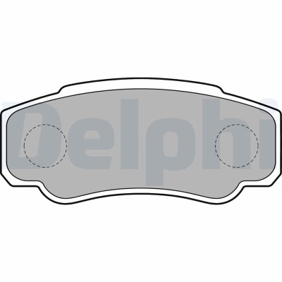 DELPHI LP1790 set placute frana,frana disc foto