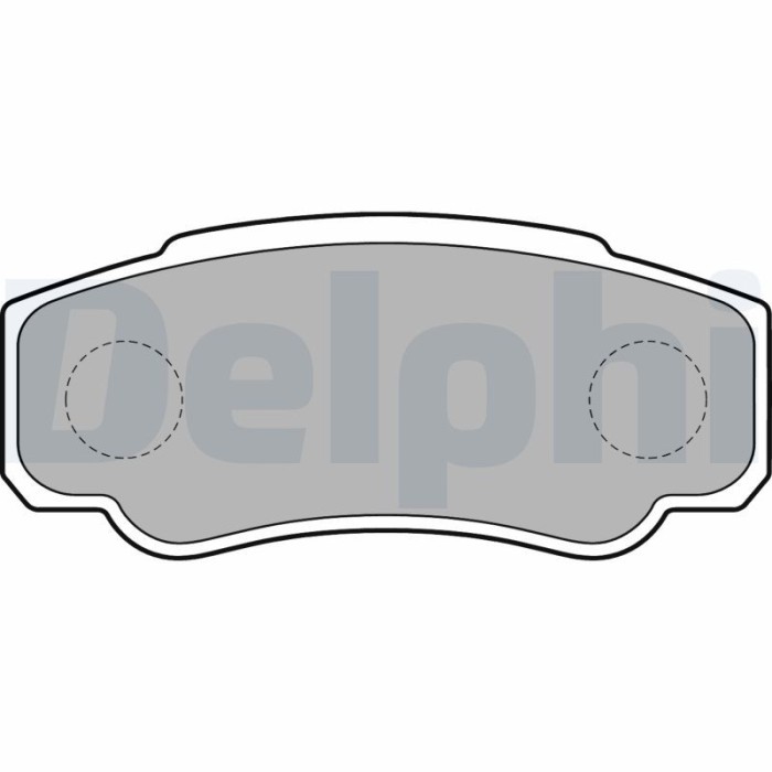 DELPHI LP1790 set placute frana,frana disc