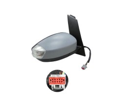 Oglinda exterioara Ford C-Max, 11.2010-, partea Dreapta, culoare sticla crom, sticla convexa, cu carcasa grunduita, cu incalzire, ajustare electrica, foto