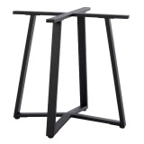 Cumpara ieftin Suport blat masa Mulbe Pako World Negru 70x70x73 cm